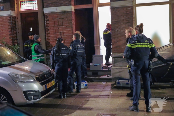 Overval op woning leidt tot brand