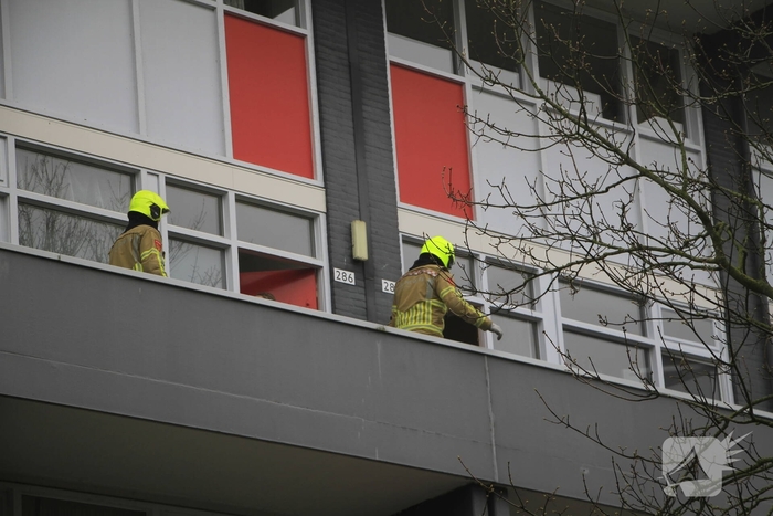 Gaslek leidt tot ontruiming van flatgebouw