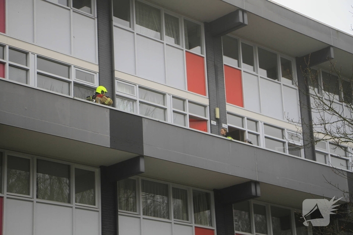 Gaslek leidt tot ontruiming van flatgebouw