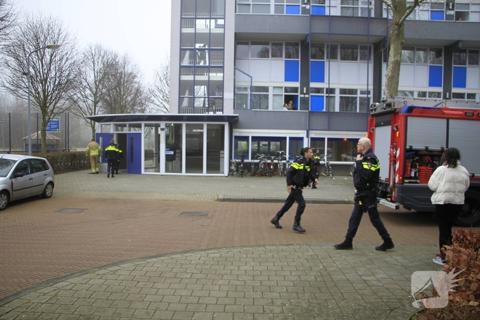 Gaslek leidt tot ontruiming van flatgebouw