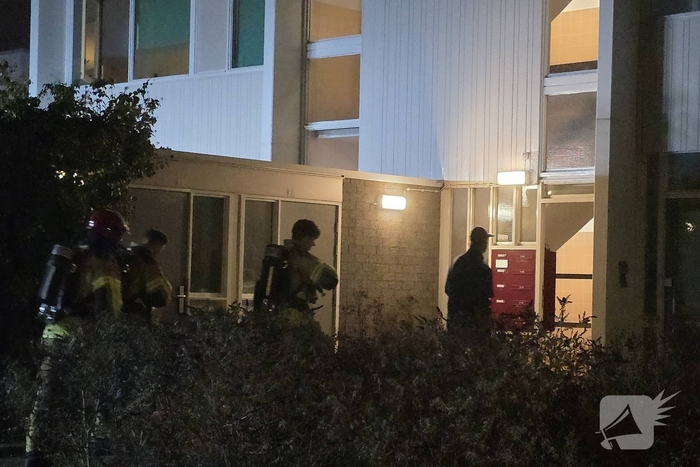 Brandweer doet onderzoek naar gaslucht