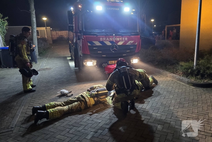 Brandweer doet onderzoek naar gaslucht