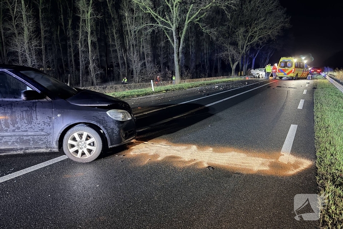 Ernstig ongeval met meerdere auto's en gewonden