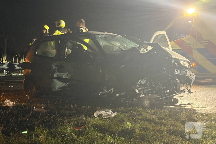 Ernstig ongeval met meerdere auto's en gewonden