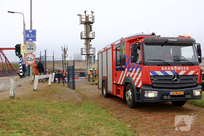 Brand in sluisbediening zorgt voor scheepvaartproblemen