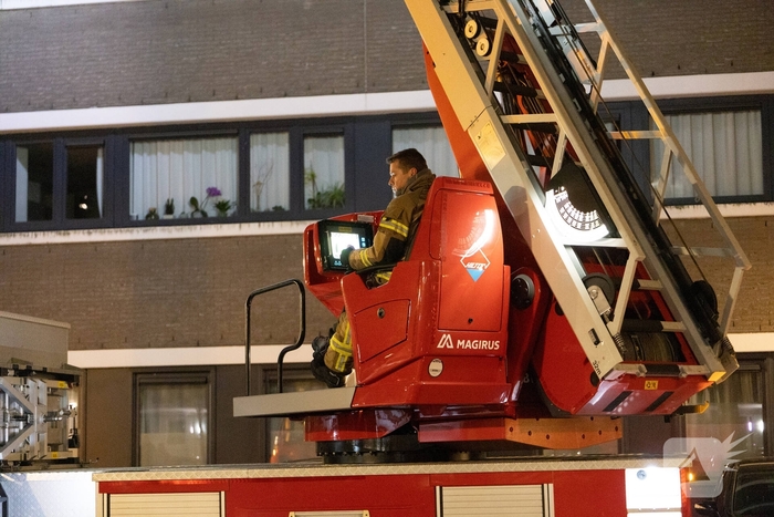 Woningbrand leidt tot ontruiming van appartementen