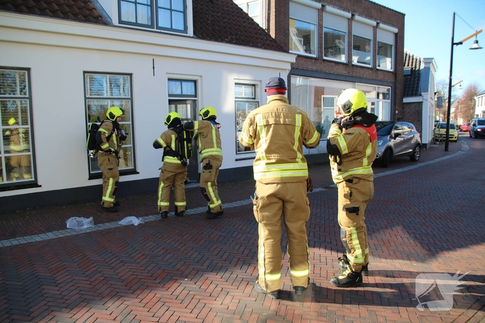 Schoorsteenbrand succesvol geblust