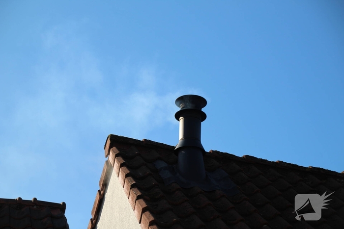 Schoorsteenbrand succesvol geblust