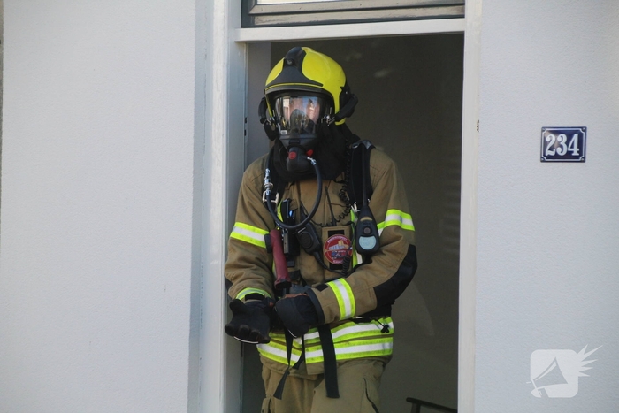 Schoorsteenbrand succesvol geblust