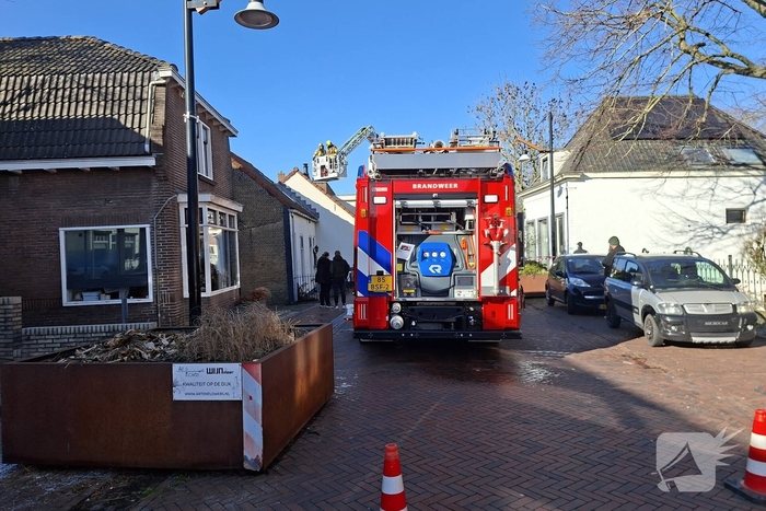 Schoorsteenbrand succesvol geblust