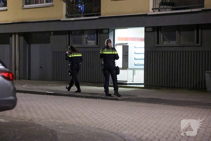 Grote politie-inzet na melding van ruzie en aanrijding