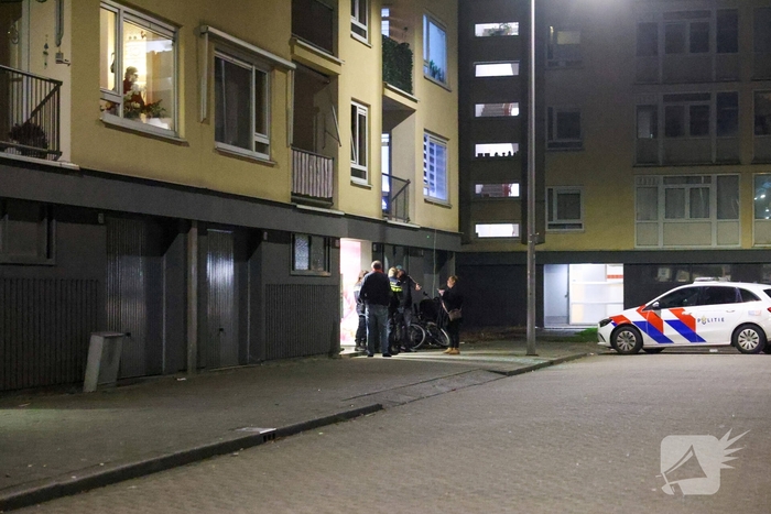 Grote politie-inzet na melding van ruzie en aanrijding