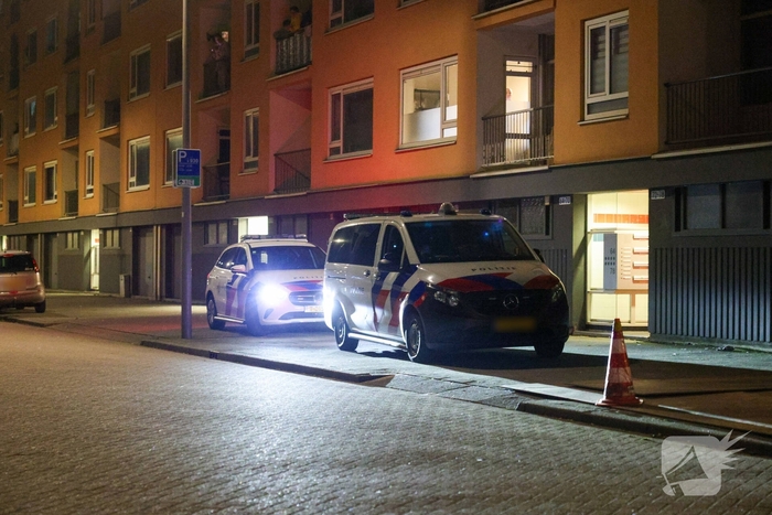 Grote politie-inzet na melding van ruzie en aanrijding