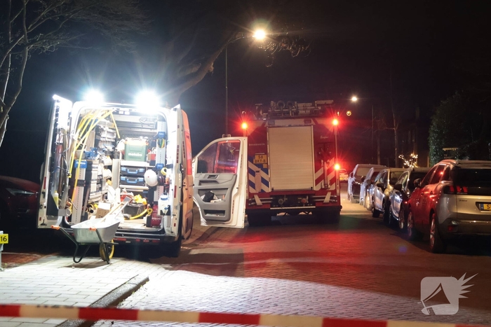 Gaslekkage leidt tot ontruiming van woningen