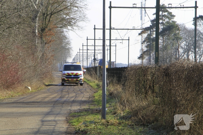 Hond overleden na aanrijding met trein