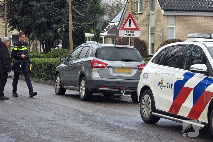 Fietser gewond bij aanrijding met vrachtwagen