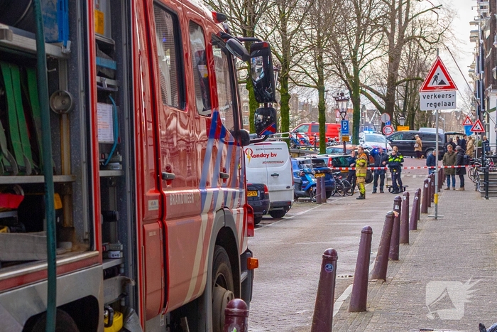Steekvlam veroorzaakt brand tijdens bouwwerkzaamheden