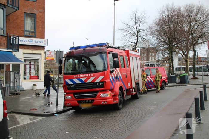 Brandweer inzet na gaslucht