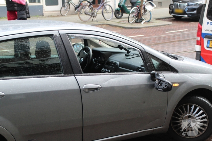 Ongeval tussen scooter en auto