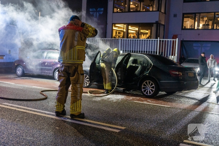 Brand veroorzaakt afsluiting van straat