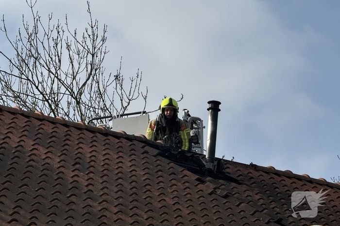 Uitslaande brand vergt uitgebreide inzet