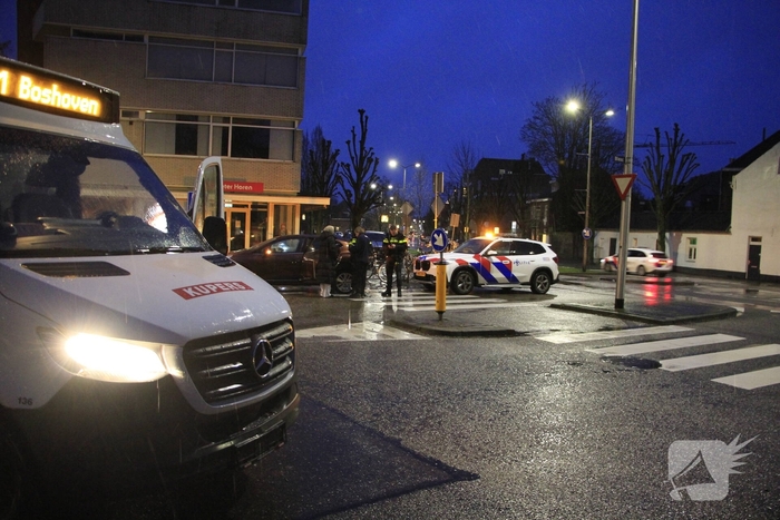 Fietser aangereden door stadsbus