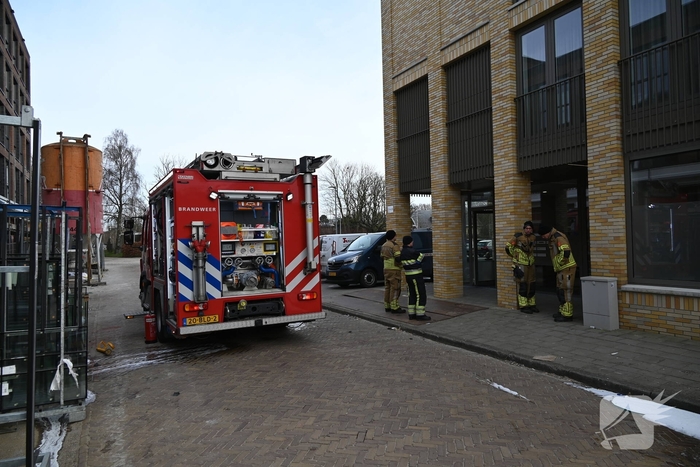 Brand in meterkast snel onder controle