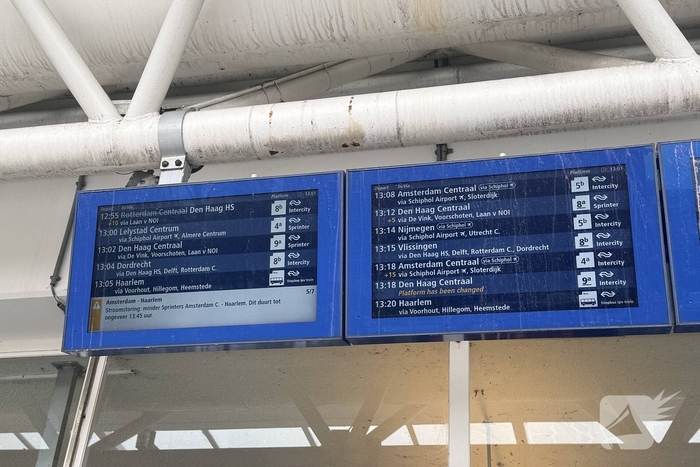 Vele problemen op het spoor zorgen voor uitval en vertragingen