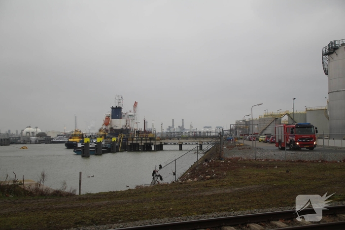 Brand op tanker in Rotterdam onder controle
