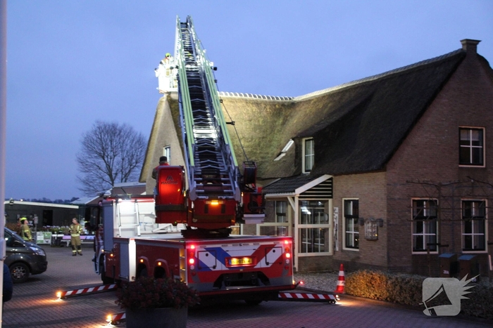 Schoorsteenbrand onder controle