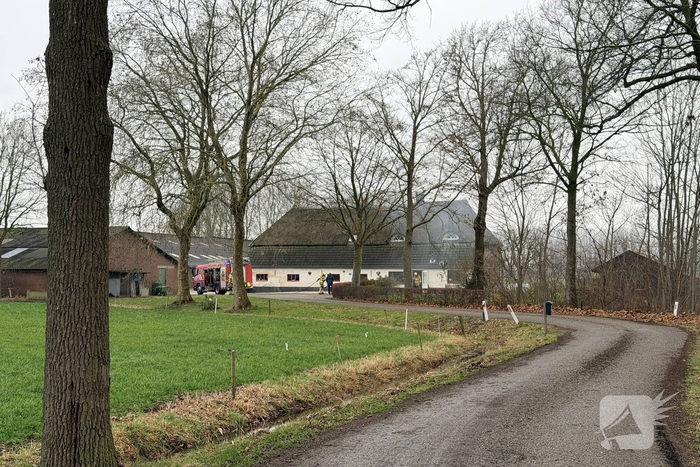 Brand in schoorsteen snel geblust