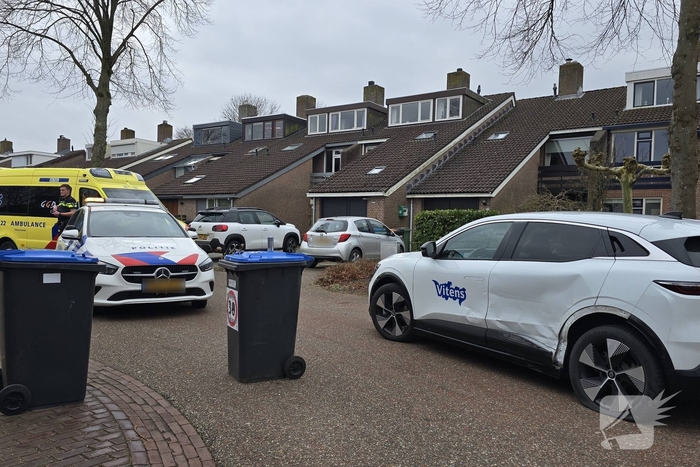 Aanrijding tussen twee automobilisten zonder gewonden