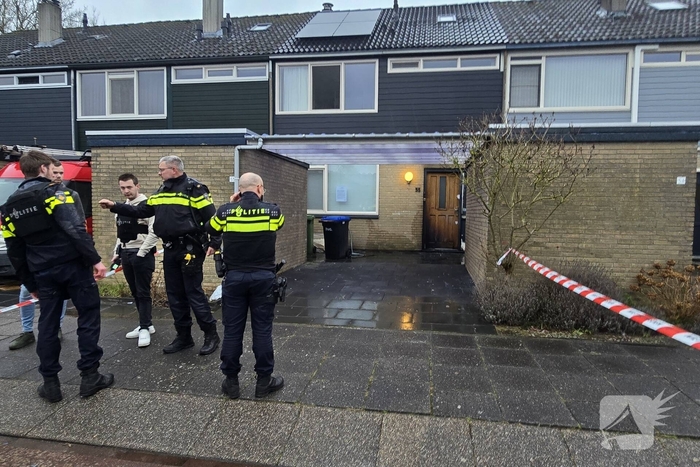 Brandweer en politie reageren op explosie