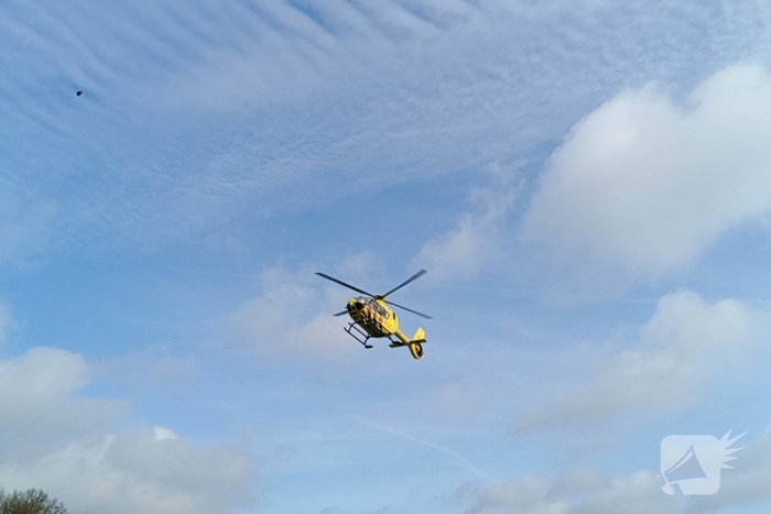 Traumahelikopter ingezet voor medisch noodgeval