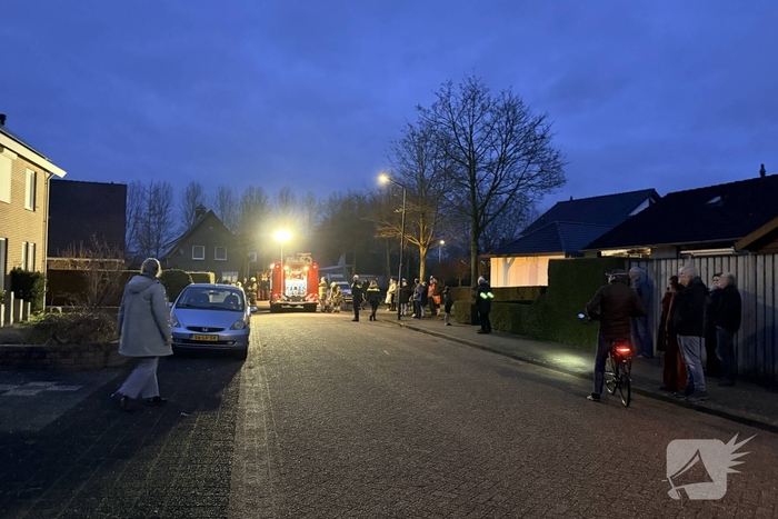 Rookontwikkeling bij schoorsteenbrand