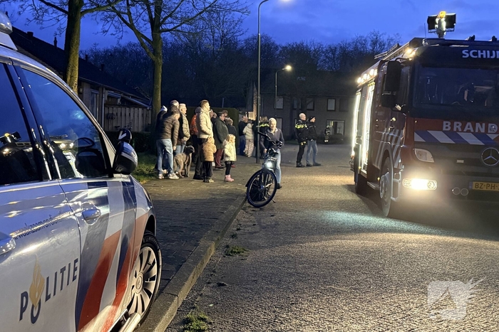 Rookontwikkeling bij schoorsteenbrand