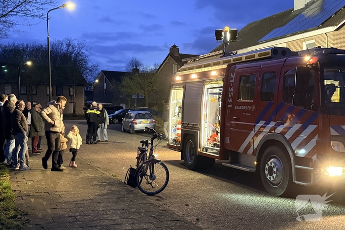 Rookontwikkeling bij schoorsteenbrand