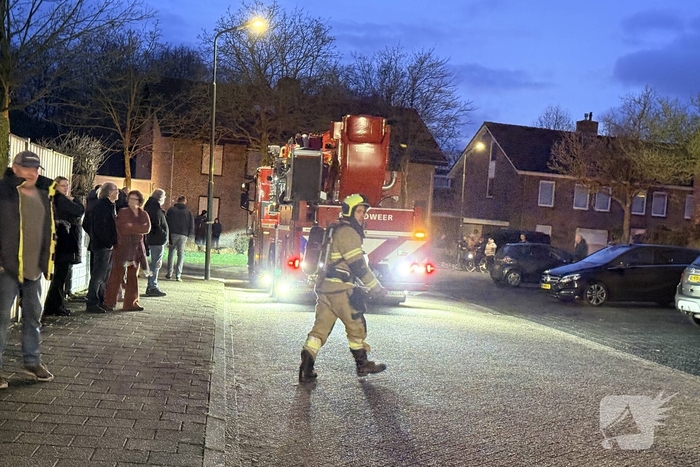 Rookontwikkeling bij schoorsteenbrand