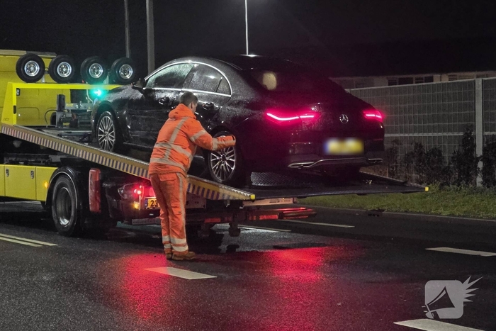 Vier voertuigen betrokken bij kettingbotsing