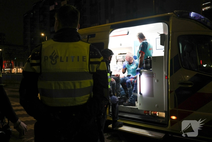 Man gewond na steekincident