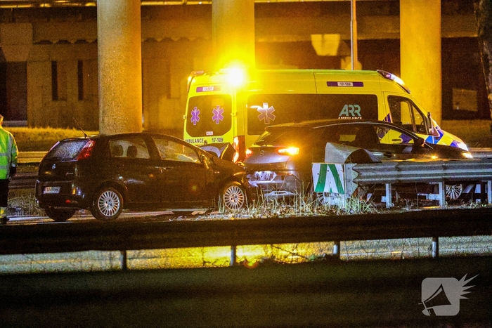 Meerdere gewonden bij kettingbotsing