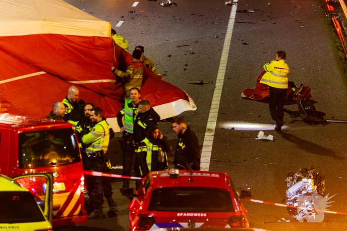 Dodelijk ongeval door spookrijden