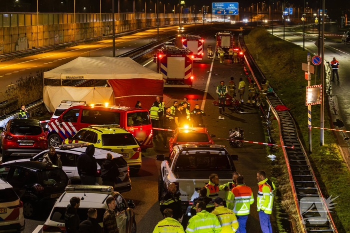 Dodelijk ongeval door spookrijden