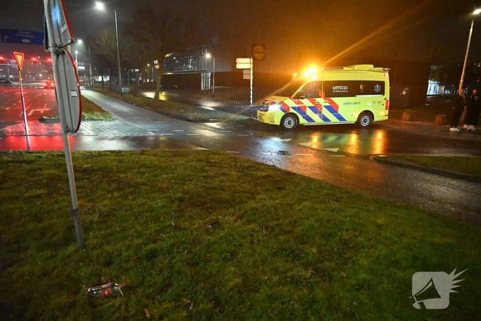Dronken persoon gewond bij aanrijding, bestuurder rijdt door