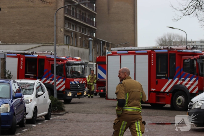 Barbecue zorgt voor brandmelding in flatwoning