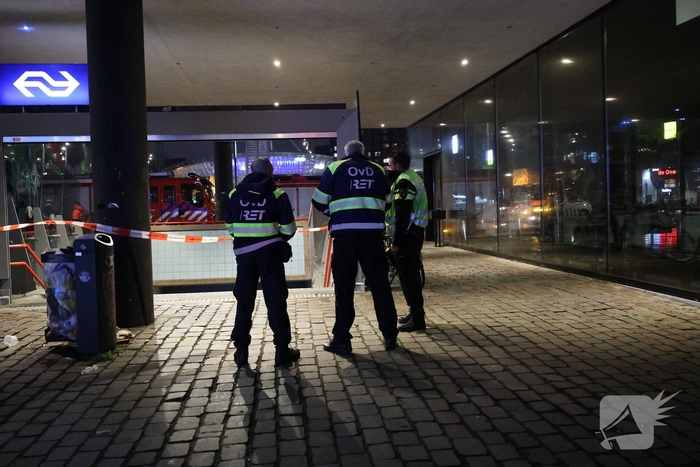 Brand leidt tot onderbreking van trein- en metroverkeer