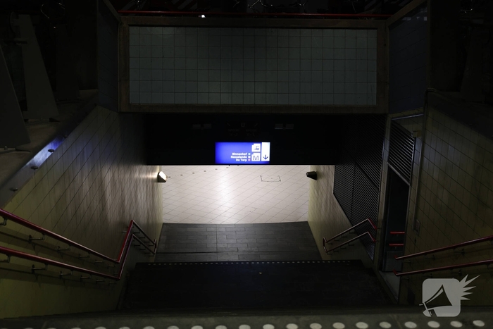 Brand leidt tot onderbreking van trein- en metroverkeer