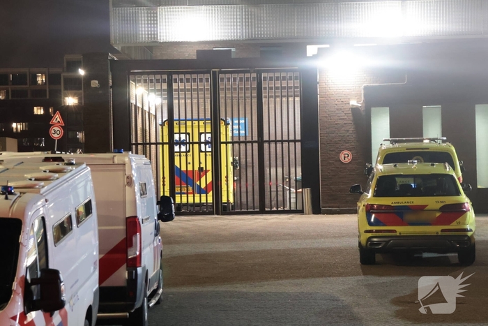 Medische noodsituatie bij politiebureau