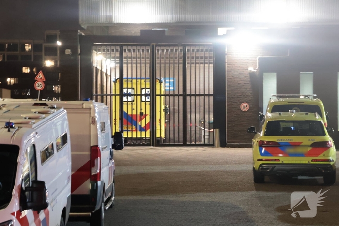 Medische noodsituatie bij politiebureau