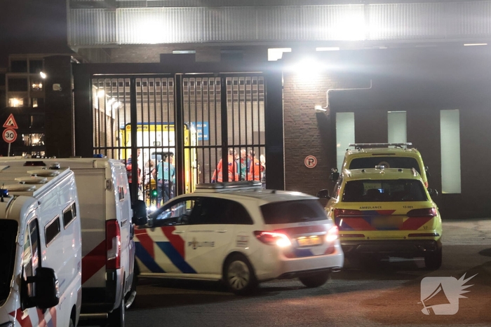 Medische noodsituatie bij politiebureau